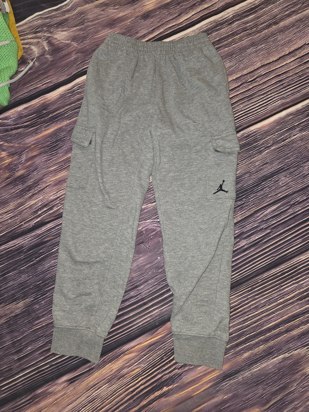Jordan Grey Kids Cargo Jogger Sweatpants